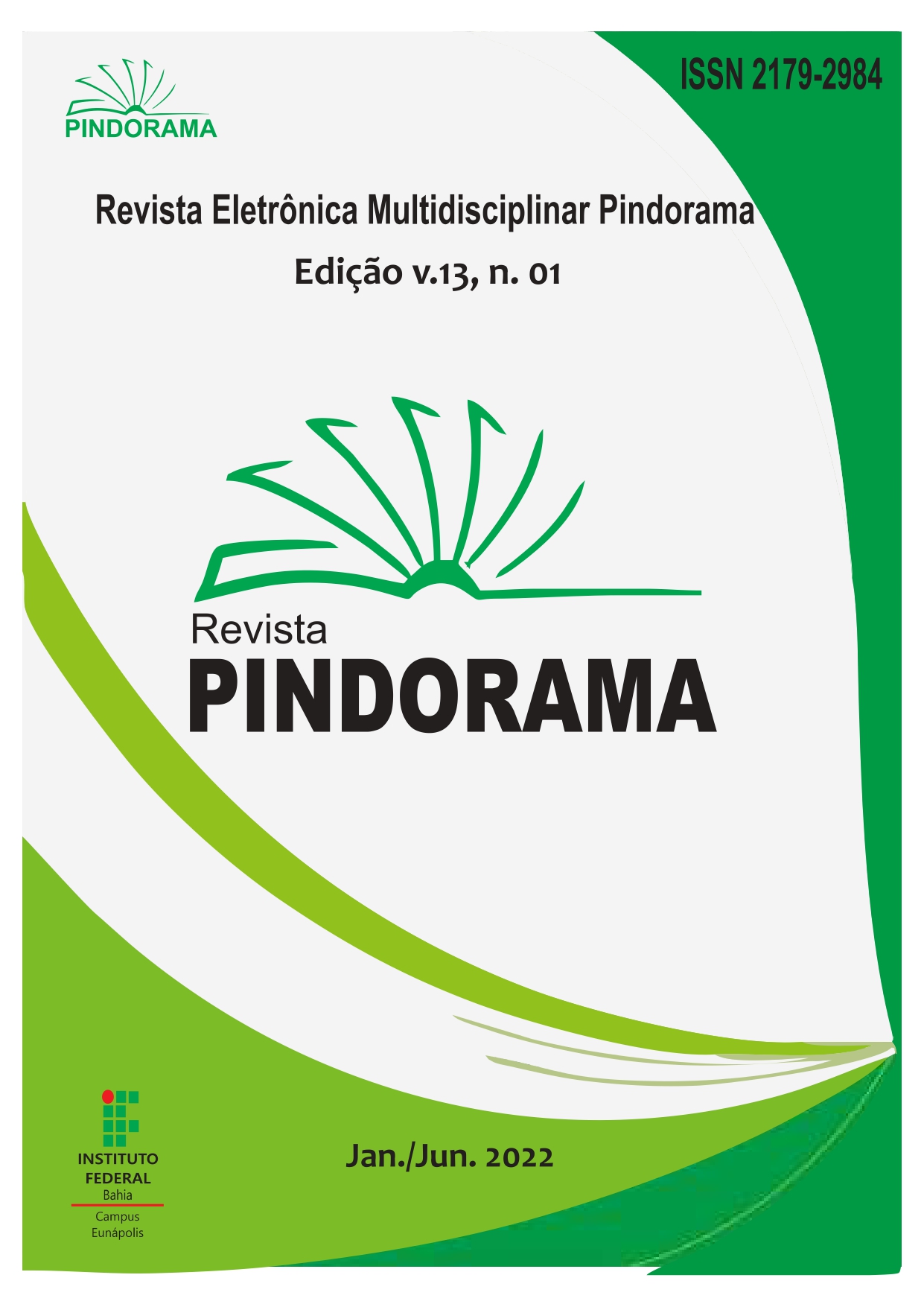 					View Vol. 13 No. 1 (2022): Revista Pindorama, Jan./Jun. 2022
				