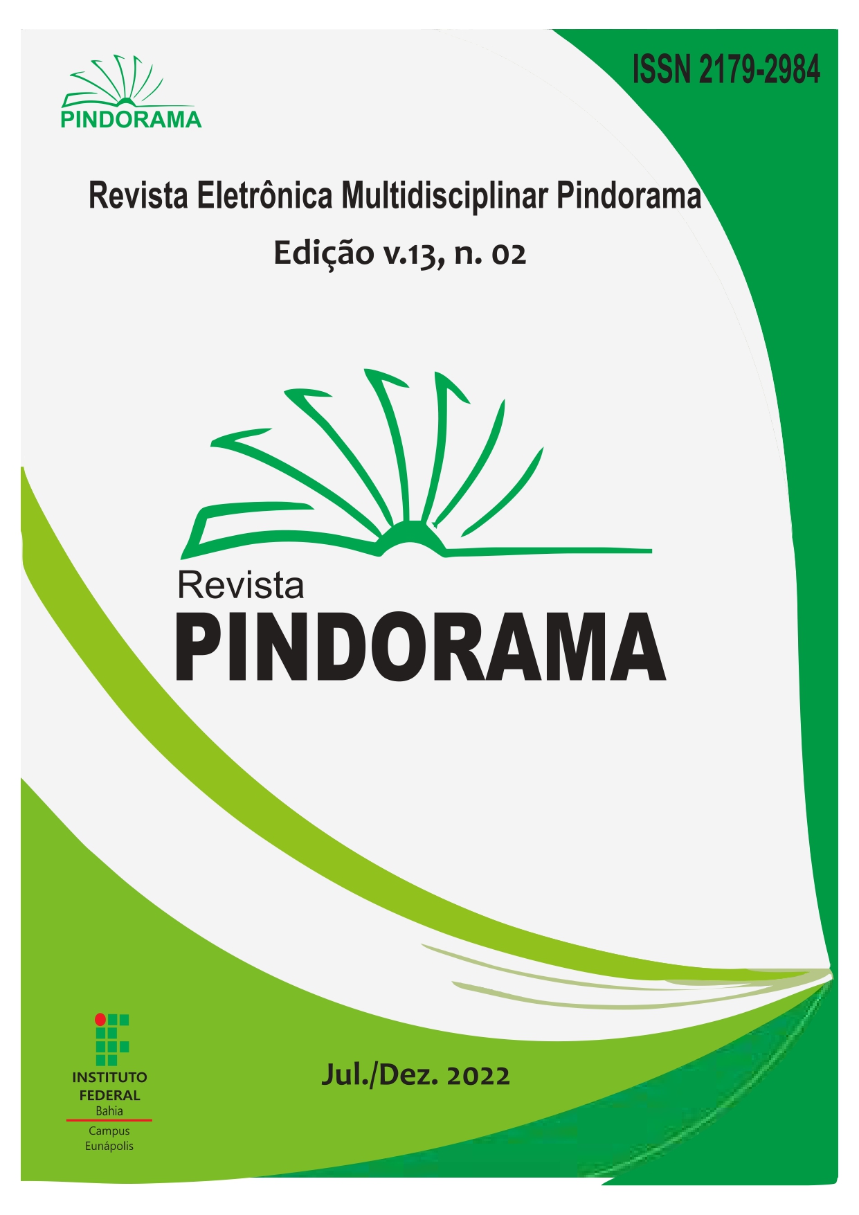 					Visualizar v. 13 n. 2 (2022): Revista Pindorama, Jul./Dez. 2022
				